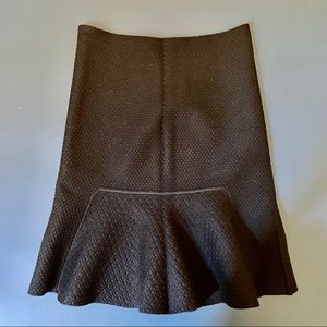 Scuba knit peplum skirt - XS/S